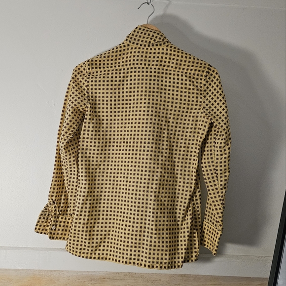 Vintage Ralph Lauren blue tag wool blouse with bow - Picture 7 of 11